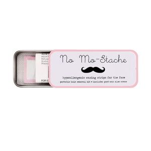 (2) No Mo-Stache waxing kits
